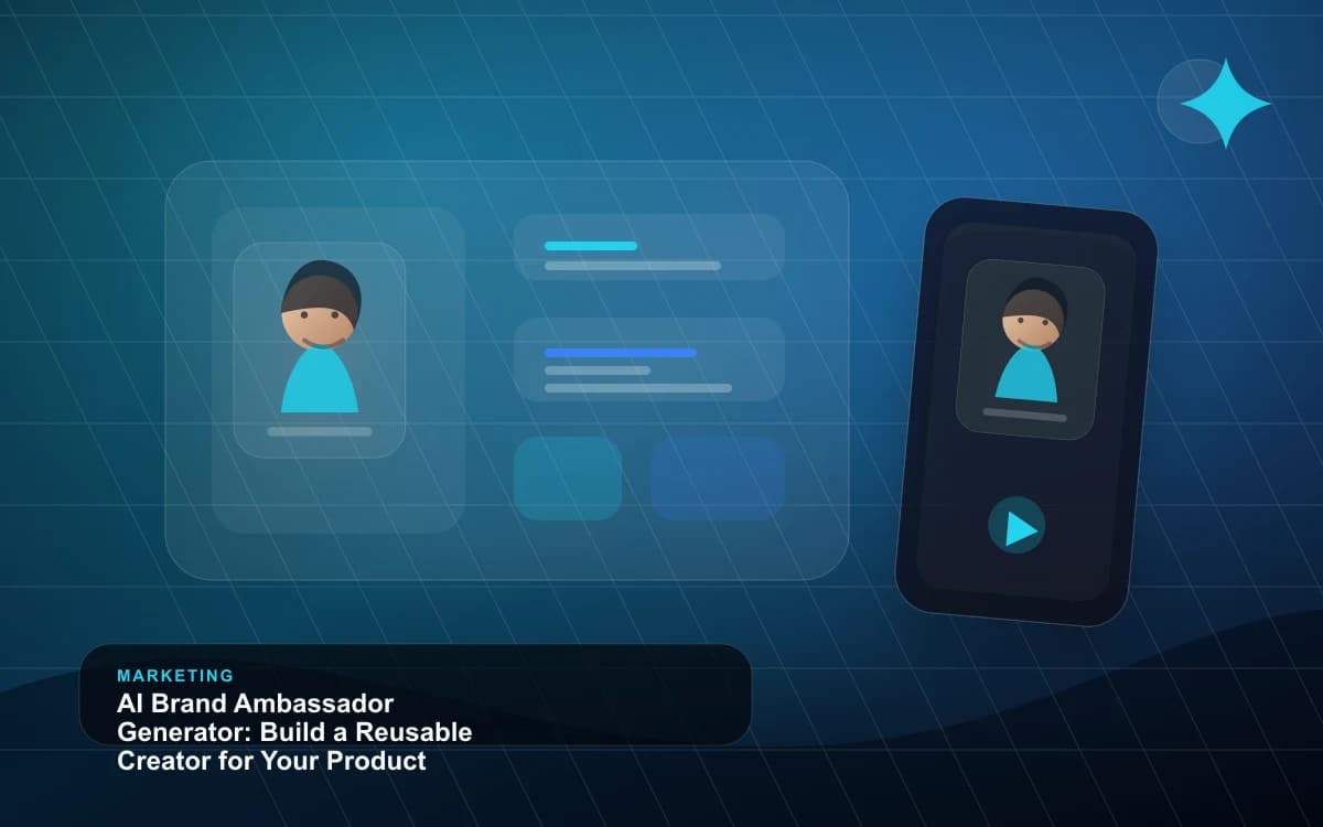 AI Brand Ambassador Generator: Build a Reusable Creator for Your Product