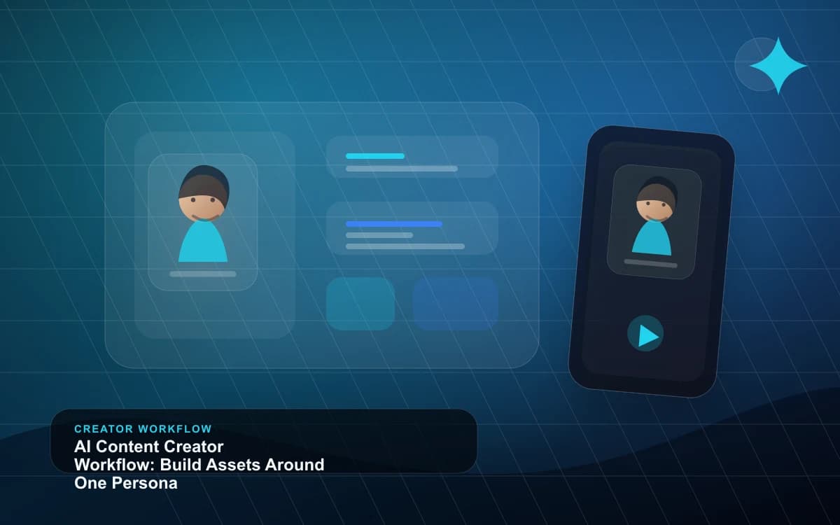 AI Content Creator Workflow: Build Assets Around One Persona