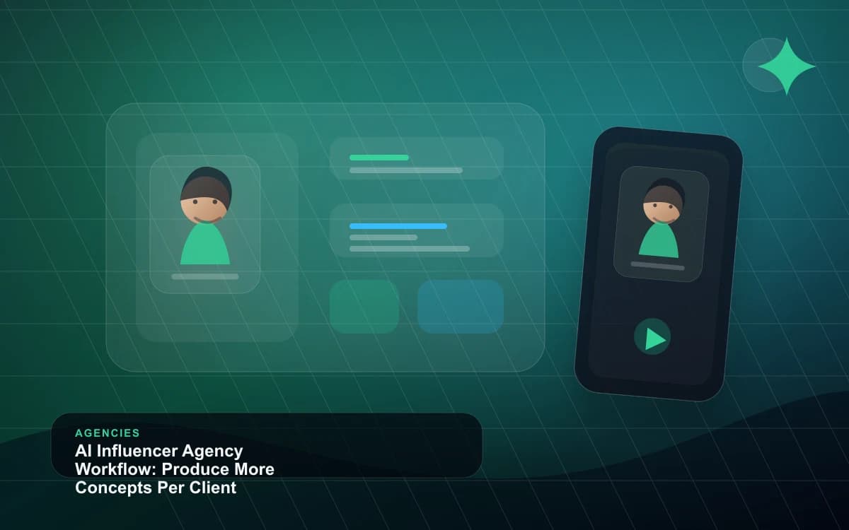 AI Influencer Agency Workflow: Produce More Concepts Per Client