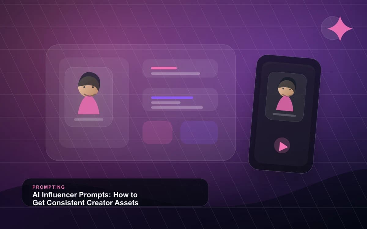 AI Influencer Prompts: How to Get Consistent Creator Assets