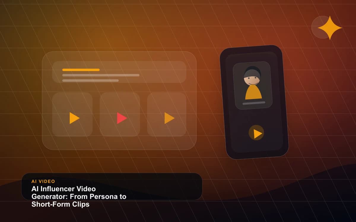 AI Influencer Video Generator: From Persona to Short-Form Clips