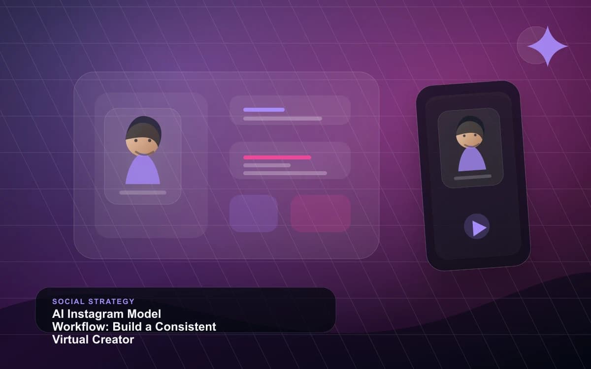 AI Instagram Model Workflow: Build a Consistent Virtual Creator