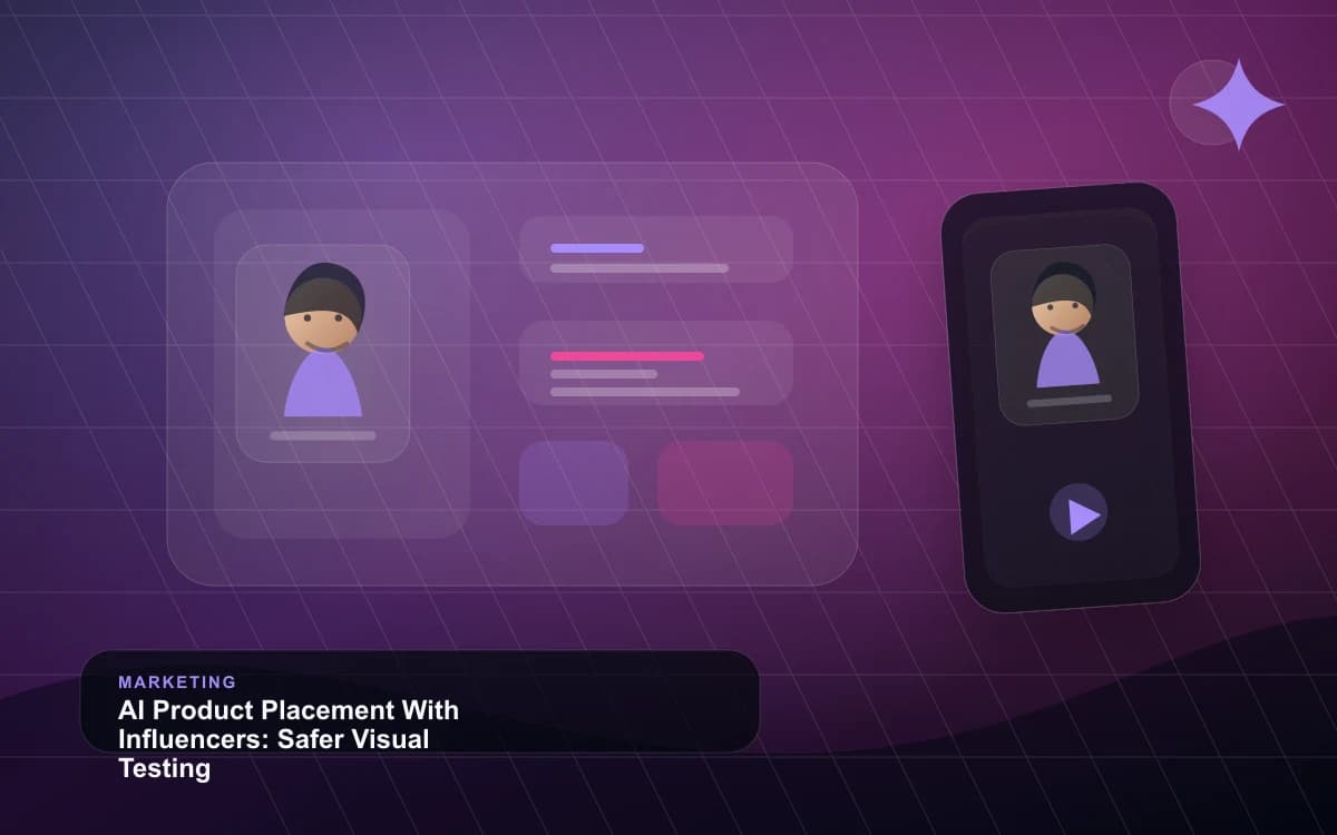 AI Product Placement With Influencers: Safer Visual Testing