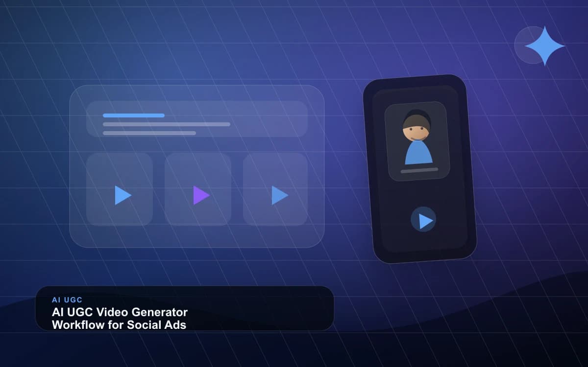 AI UGC Video Generator Workflow for Social Ads