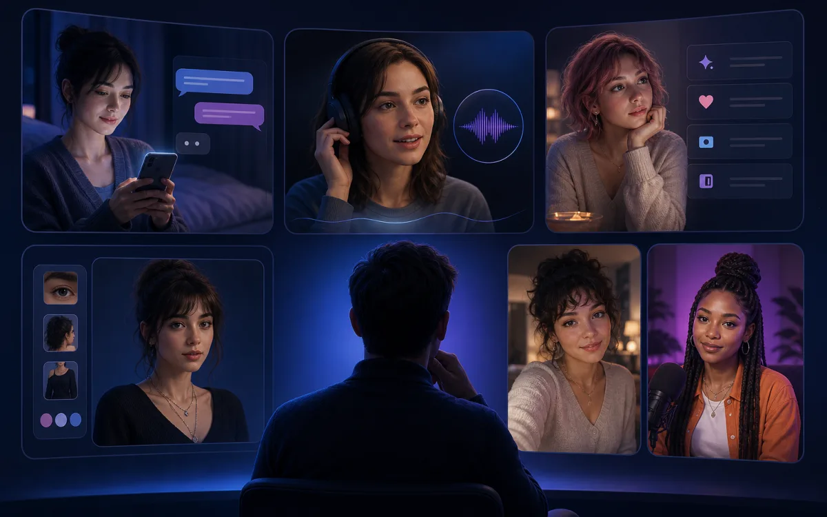 Best AI Girlfriend Generators: 6 Options for 2026