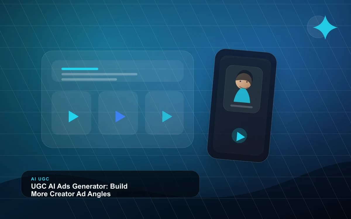 UGC AI Ads Generator: Build More Creator Ad Angles