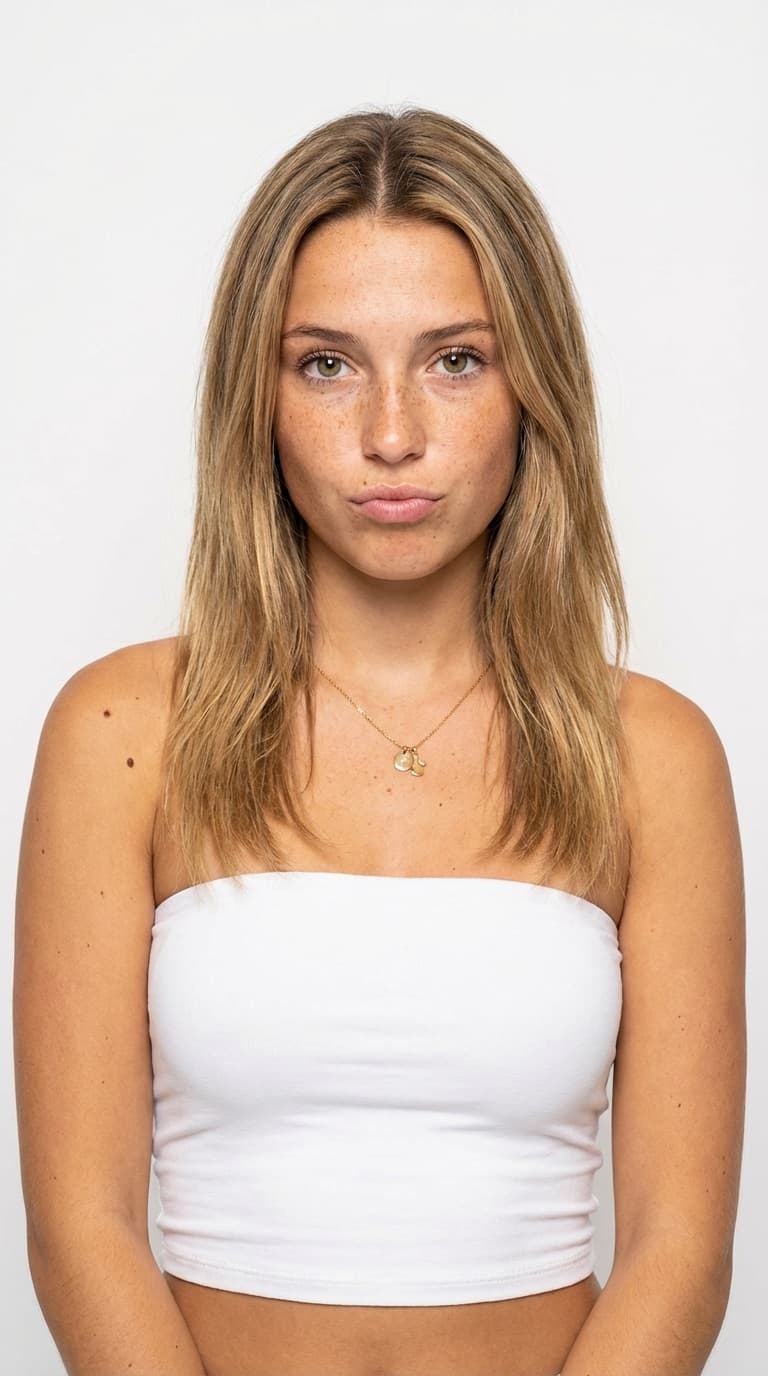 AI influencer persona portrait